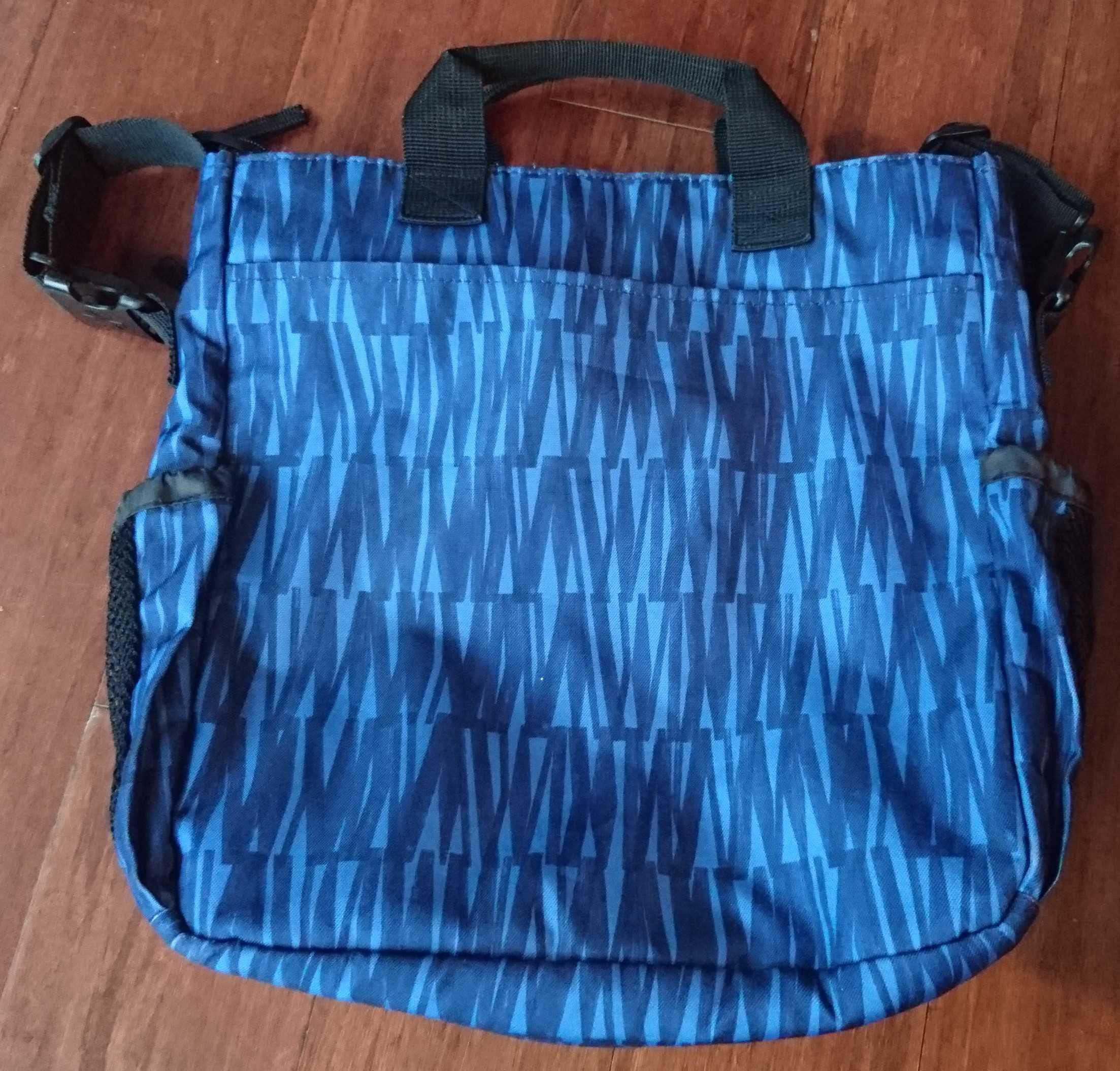 Torba Skip Hop Duo Signature Niebieska / Granatowa Stan idealny!