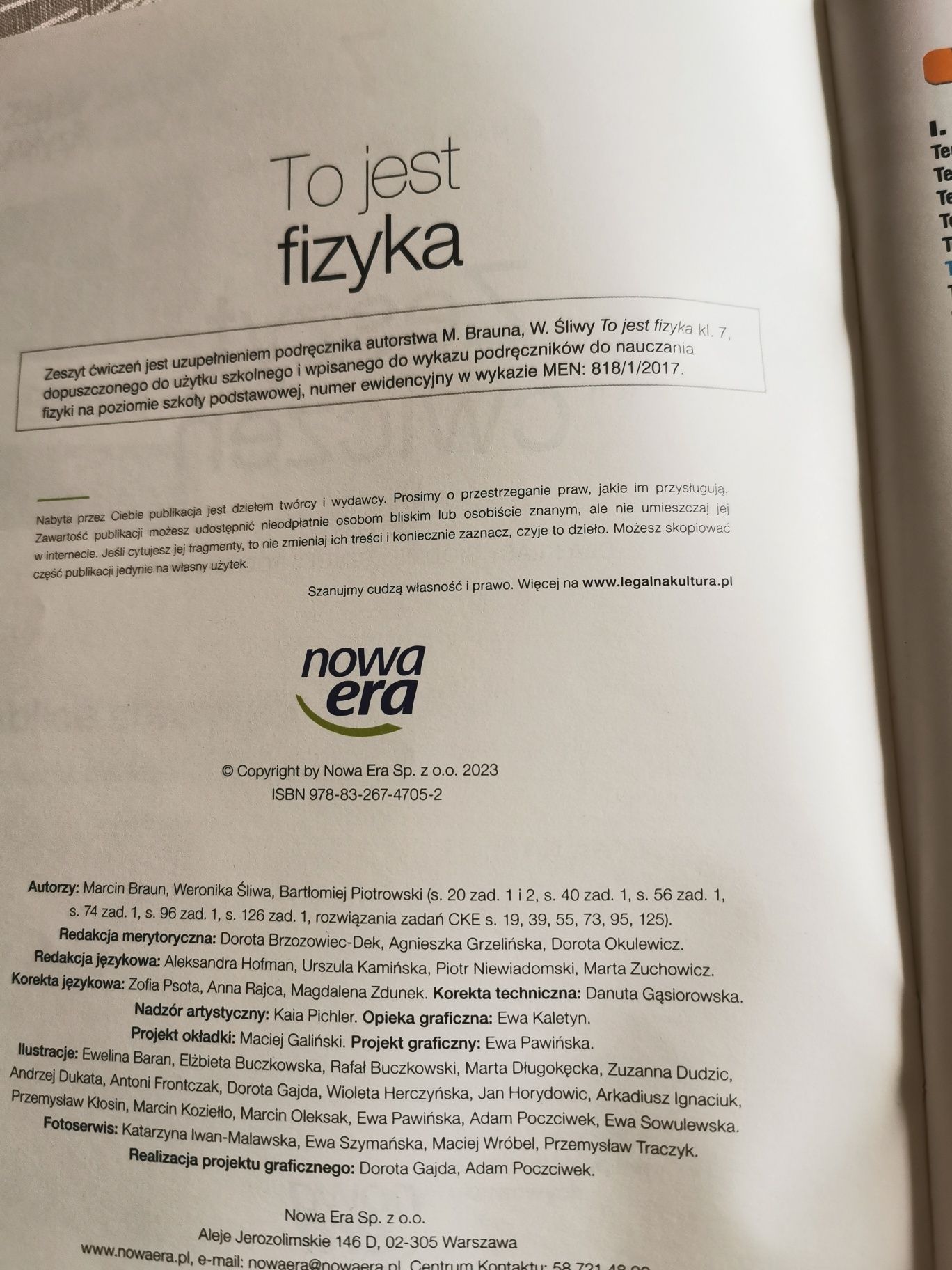 Fizyka ćwiczenia 7