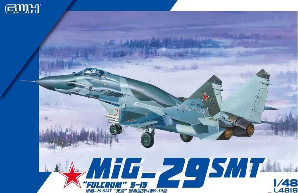 Great Wall Hobby L4818 MiG-29 SMT Fulcrum 9-19 1:48 model do sklejania