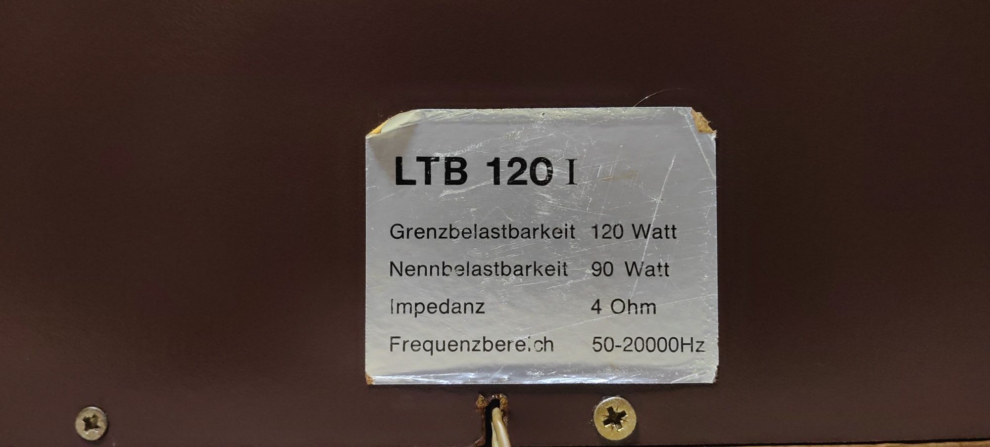 3-x полосна акустика LTB 120i/4Ω