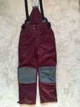 Spodnie narciarskie sport zimowe snowboard ogrodniczki narty