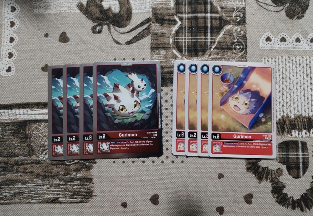 Base de Deck Gammamon – Digimon TCG (com suportes EX10)
