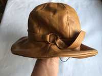 Шляпка коричневая винтаж
