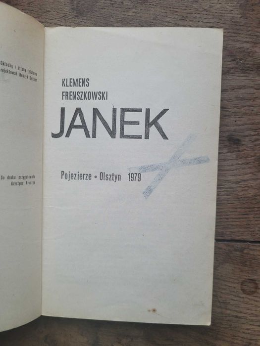 Janek Klemens Frenszkowski