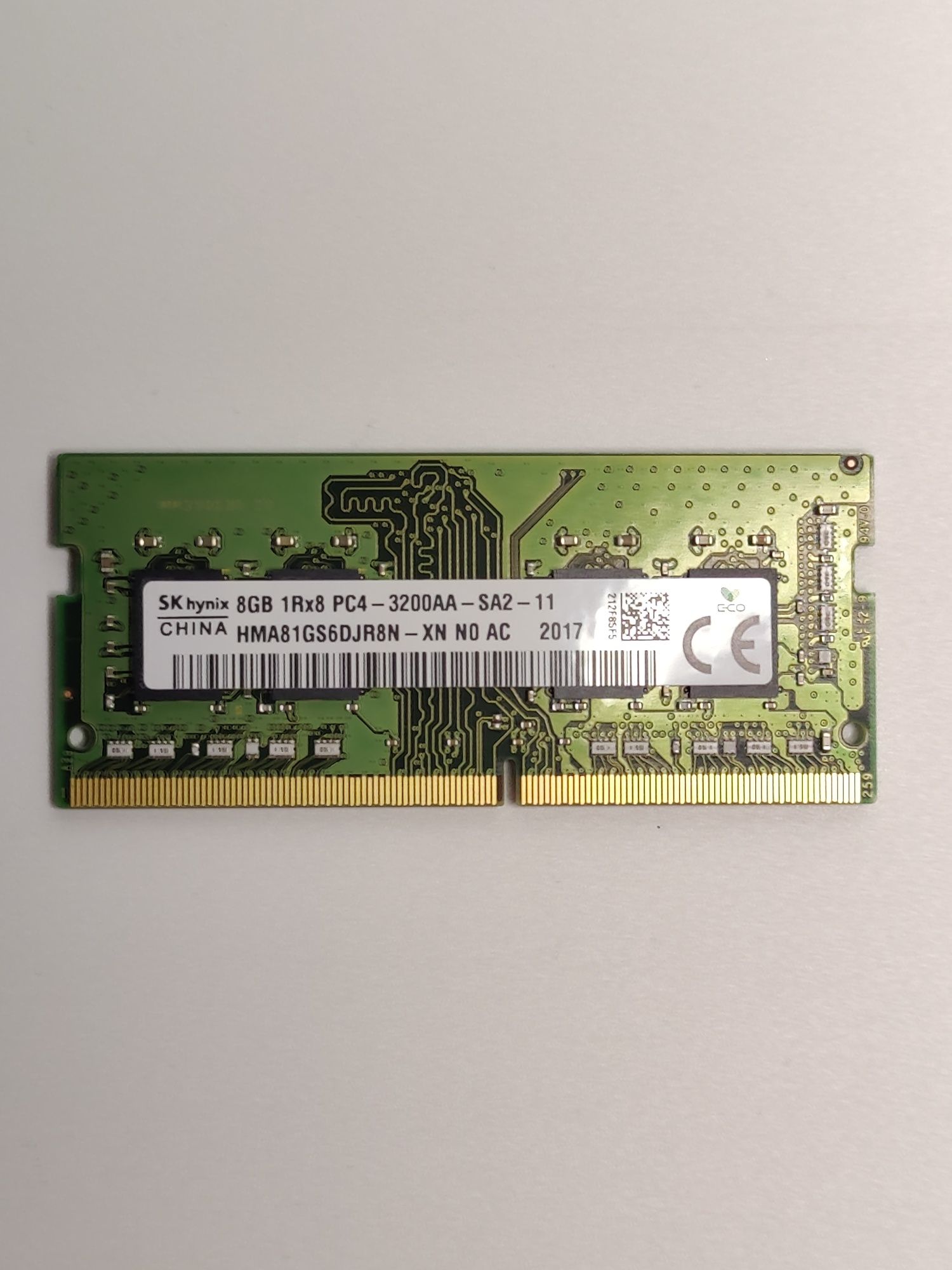 Оперативна пам'ять SoDIMM DDR4 8GB 3200MHz Hynix