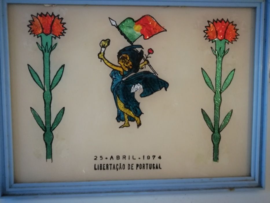 Quadro 25 Abril 1974 Libertação Portugal