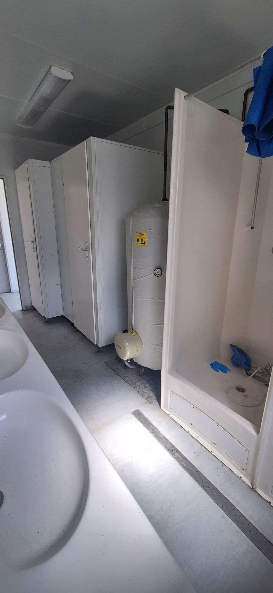 Kontener socjalny sanitarny 2x WC 2x Prysznic 4x umywalki Containex !!