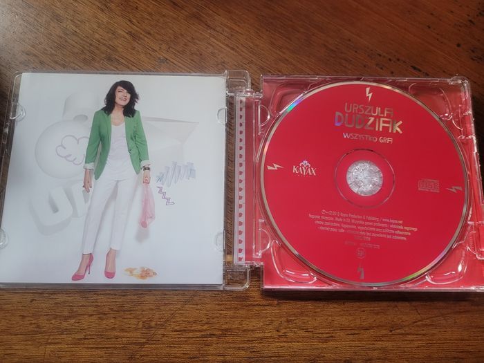 CD Urszula Dudziak Wszystko gra 2013 Kayax
