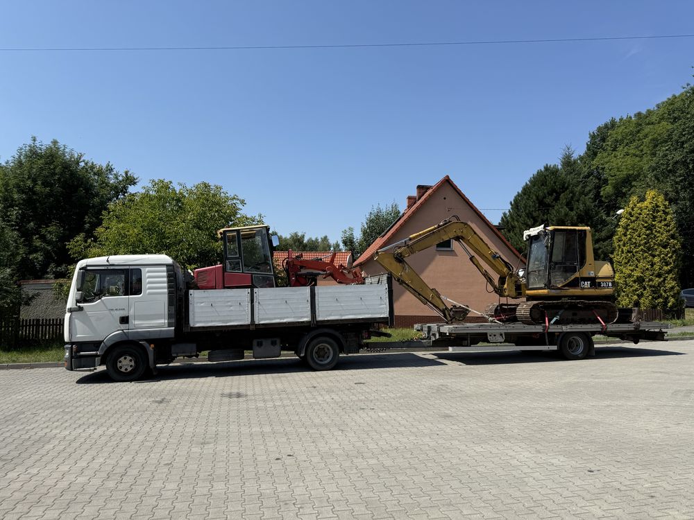 Usługi transportowe wywrotka pomoc drogowa przeprowadzki