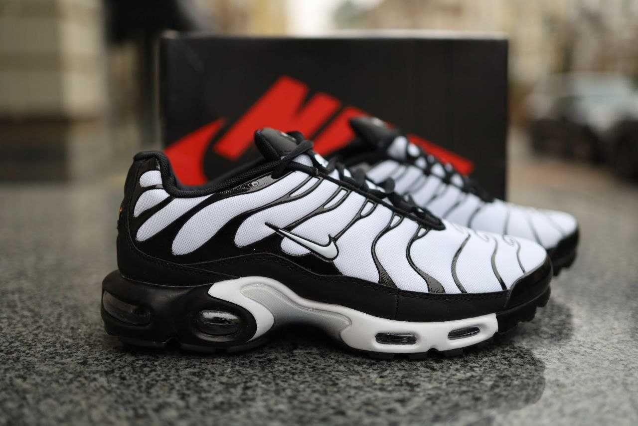 ТОП! Кросівки Nike Air Max Plus TN White/Black 40 41 42 43 44 45 46