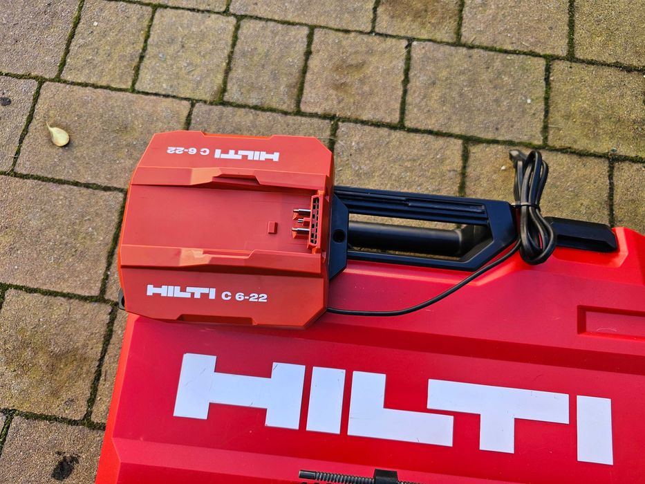 HILTI TE 6-22 rok 2024 młotowiertarka z walizką 2x5Ah zestaw faktura