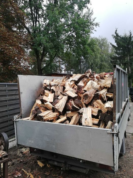 Drzewo drewno opałowe sosna 250zł kominkowe dąb akacja  brzoza