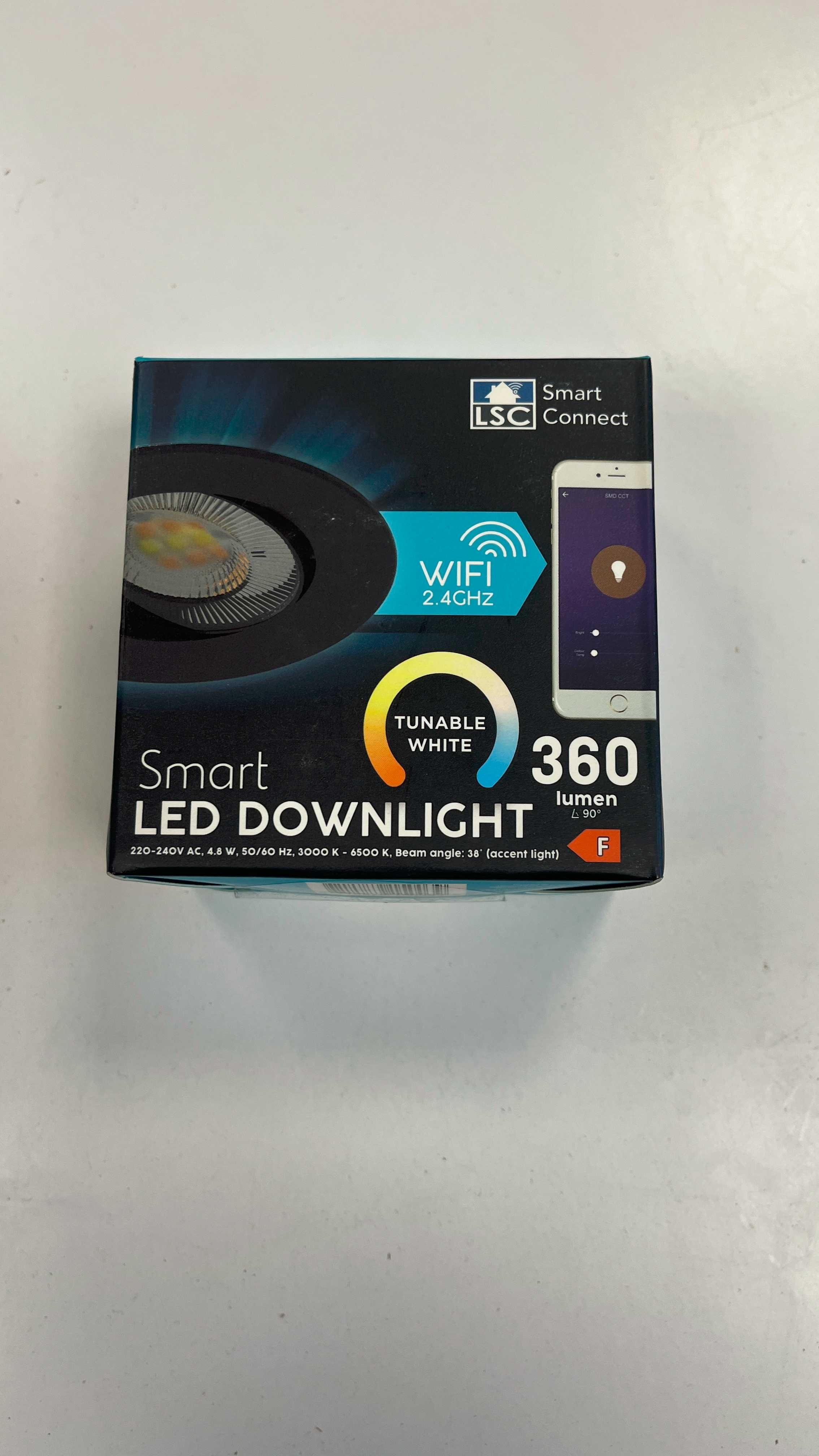 10x Podtynkowe oczko, lampka sufitowa, LSC Smart Connect WIFI pakiet