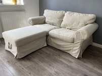 Sofa + pdnóżek Ikea EKTORP