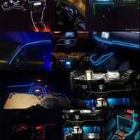 Fita Neon LED Azul - para carros