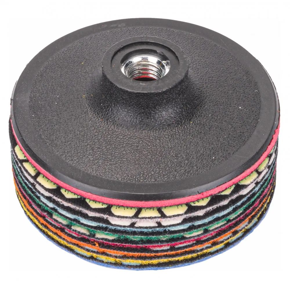 Zestaw tarcz diamentowych Powermat PM-DPP-100TS do szlifowania gresu