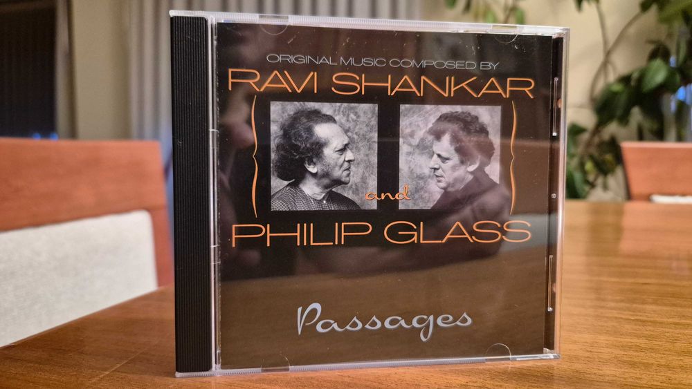 Vendo CD música "Passages", dos mestres RAVI SHANKAR e PHILIP GLASS !