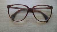 Starocie z PRL - Okulary damskie korekcyjne +3,5 Dioptrii rozstaw 14cm