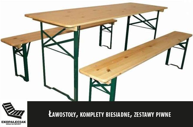 Ławostoły, komplety piwne, komplety biesiadne - wynajem