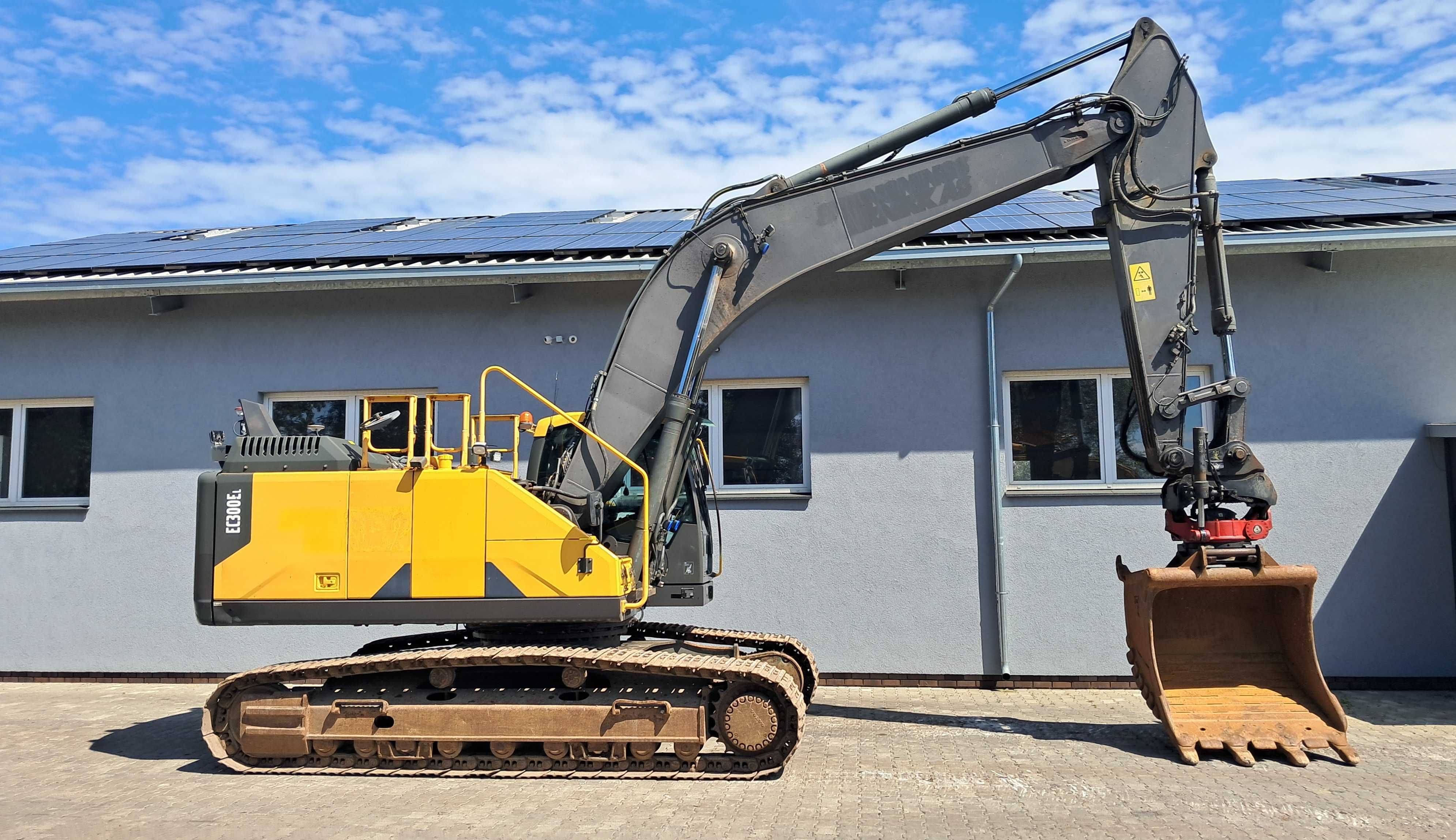 VOLVO EC300EL 2016r 9281h Rototilt INDEXATOR GPS 3D LEICA Centralne Sm