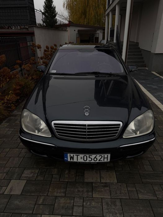 Mercedes-Benz Klasa S Mercedes S500 Long Szwajcaria oryginalny przebieg możliwa zamiana