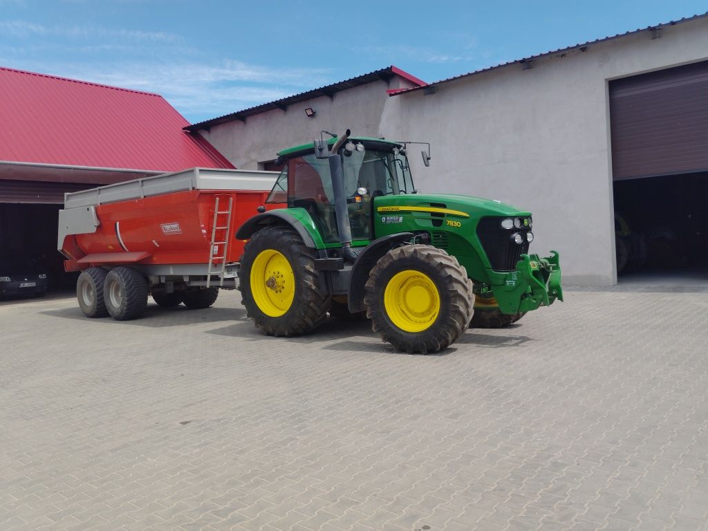 John Deere 7830 pneumatyka