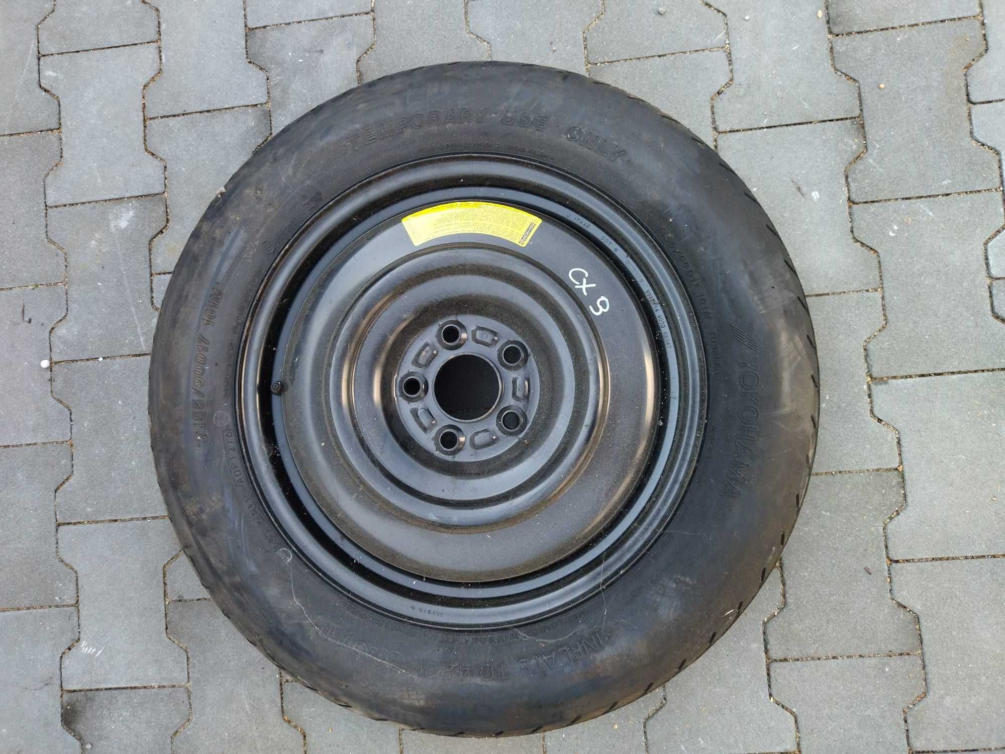 koło dojazdowe Mazda CX5- CX9 dojazdówka