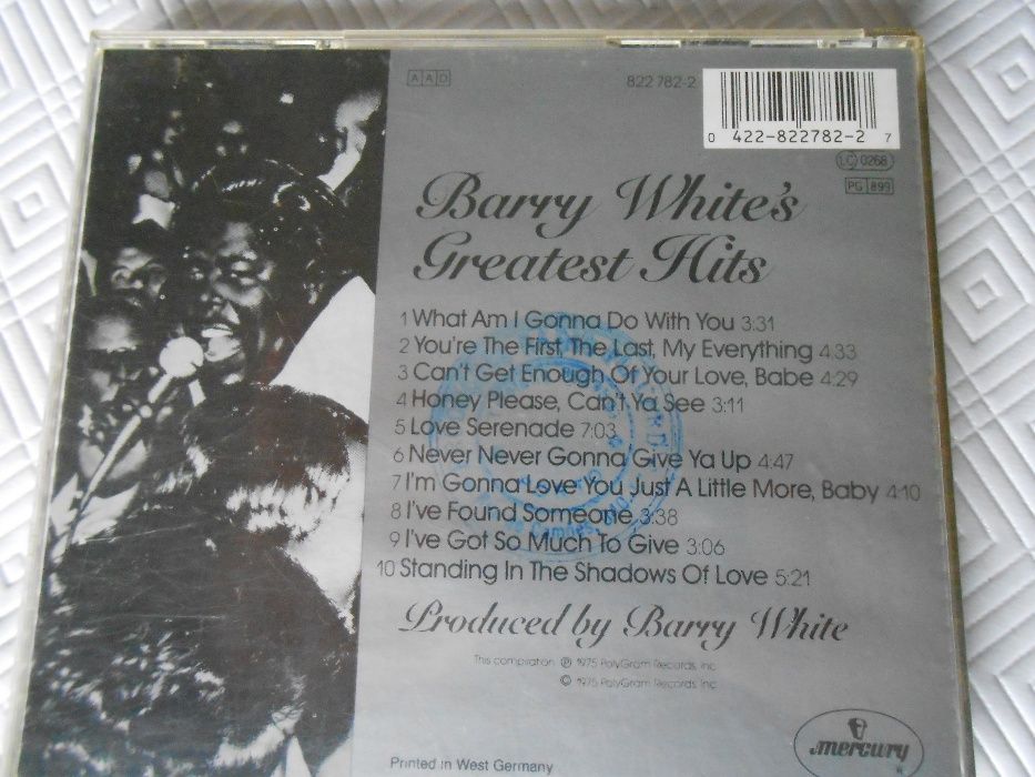CD Barry White`s - Greatest Hits