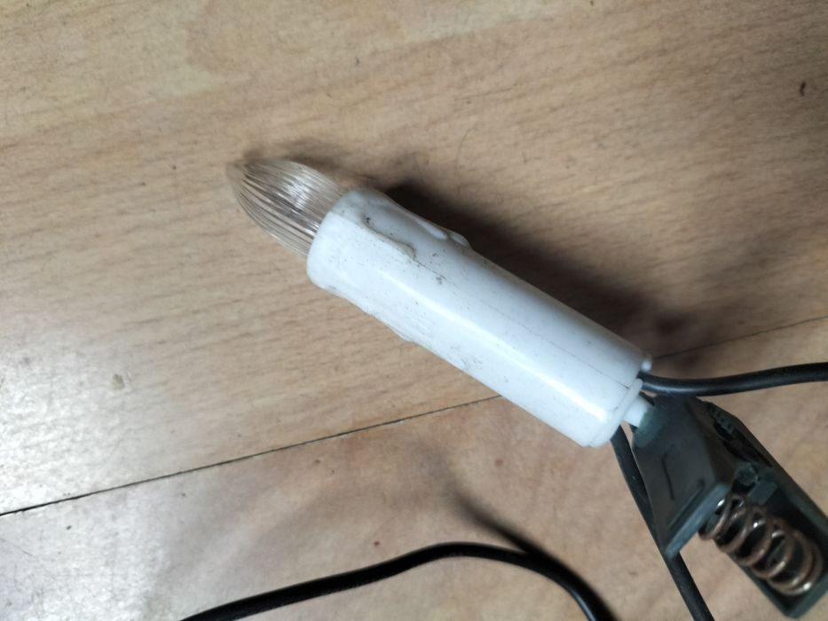 Żaróweczki choinkowe PRL