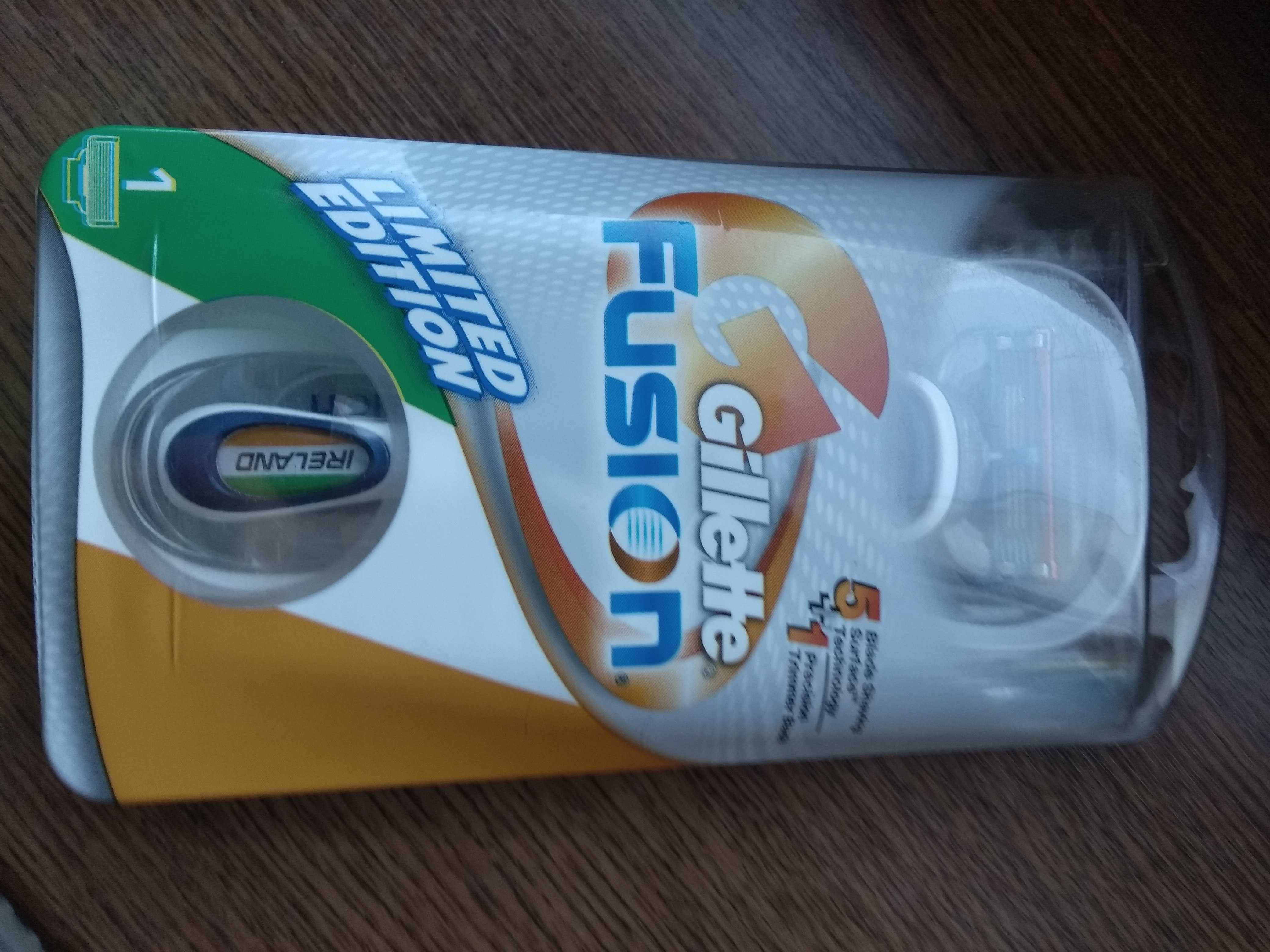 maszynka Gillette Fusion Ireland - limitowana edycja - niespotykana!