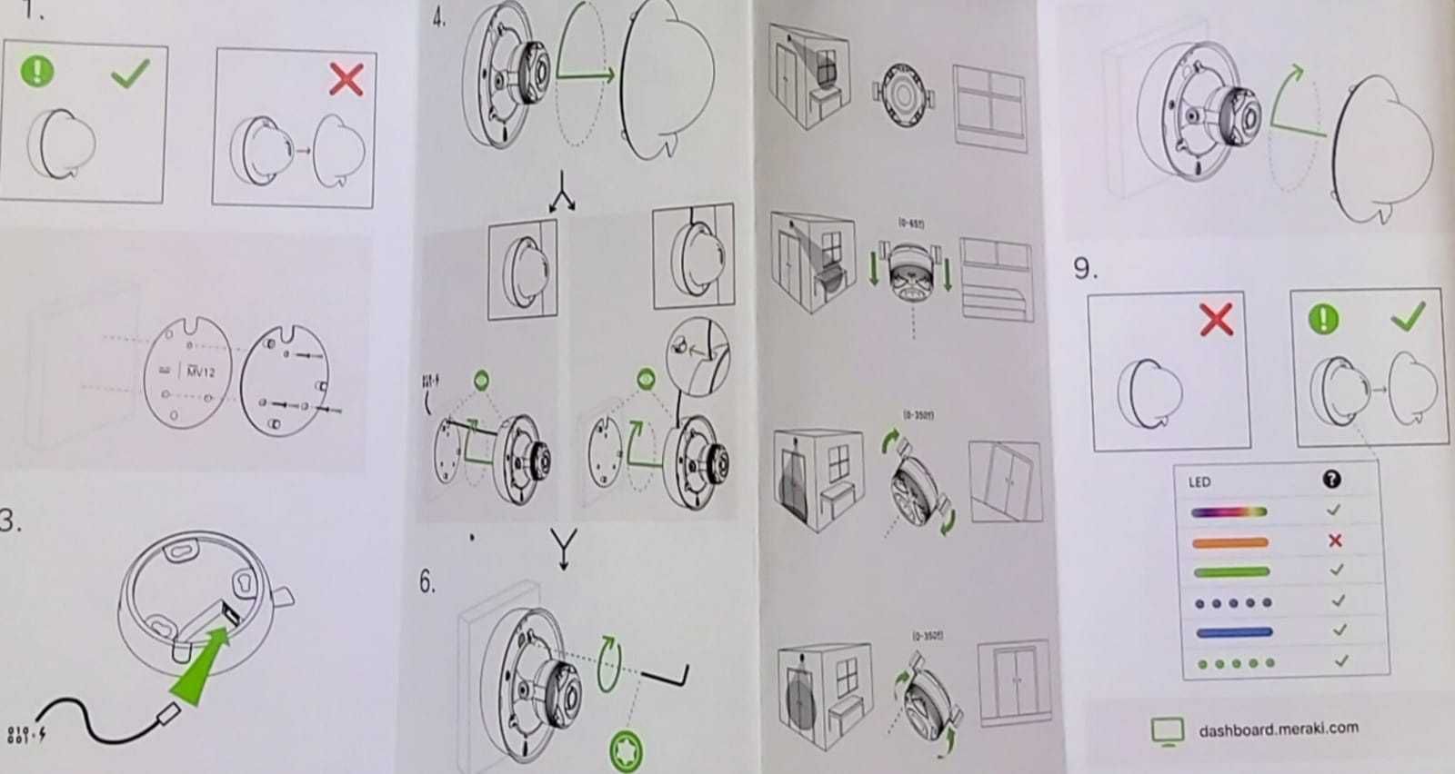 Cisco MERAKI MV12W Camera - NOWA Kamera Wewnętrzna