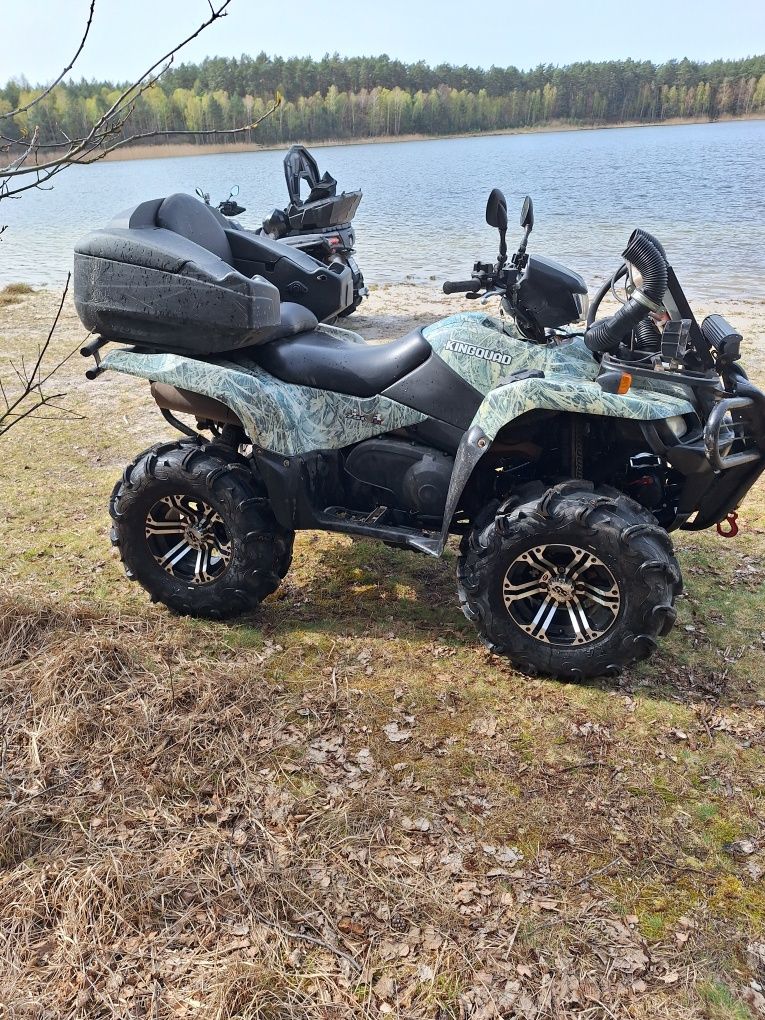 Suzuki Kingquad 750 zarejstrowany