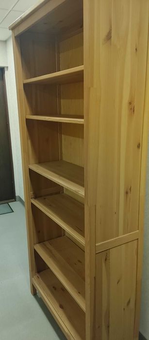 Regal IKEA HEMNES-drewno-LEKSVIK-regal-szafa-komoda