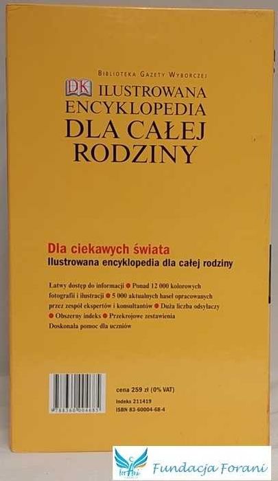 Ilustrowana encyklopedia dla całej rodziny - XVI tomów K9142