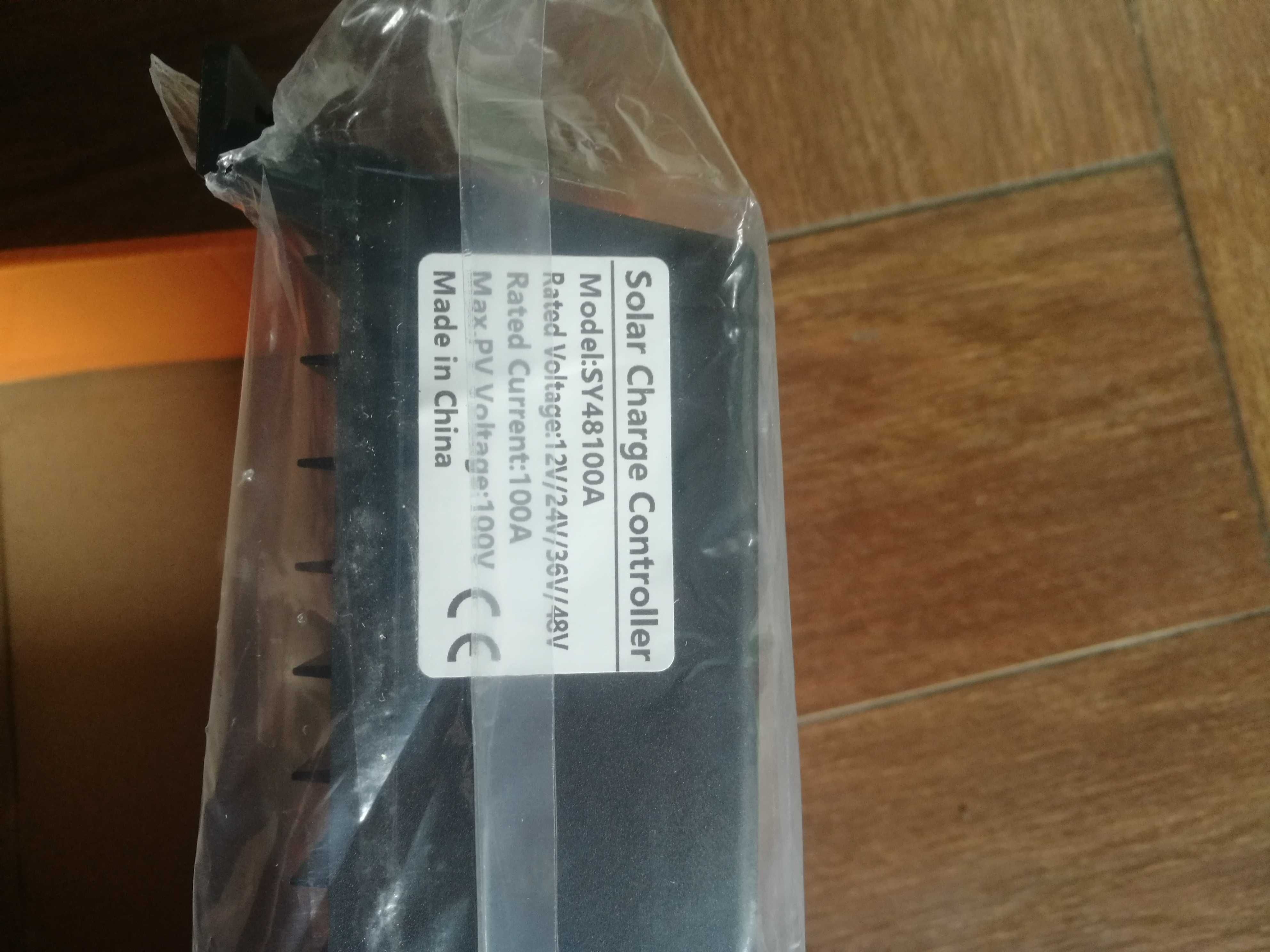 Regulator Solarny Ładowania MPPT 100A. 12-48V Fotowoltaika 98 V