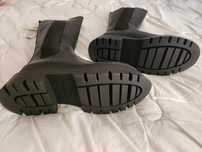 Botas cano alto pull&bear novas