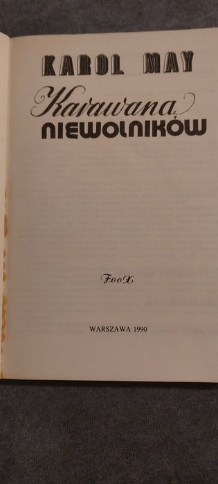 Karol May Karawana niewolników
