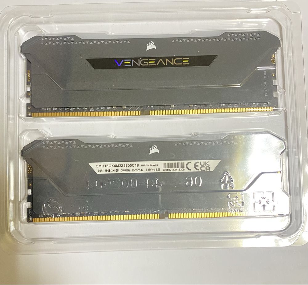 Memória Ram Corsair ProSL 2x8GB 3600MHz cl18