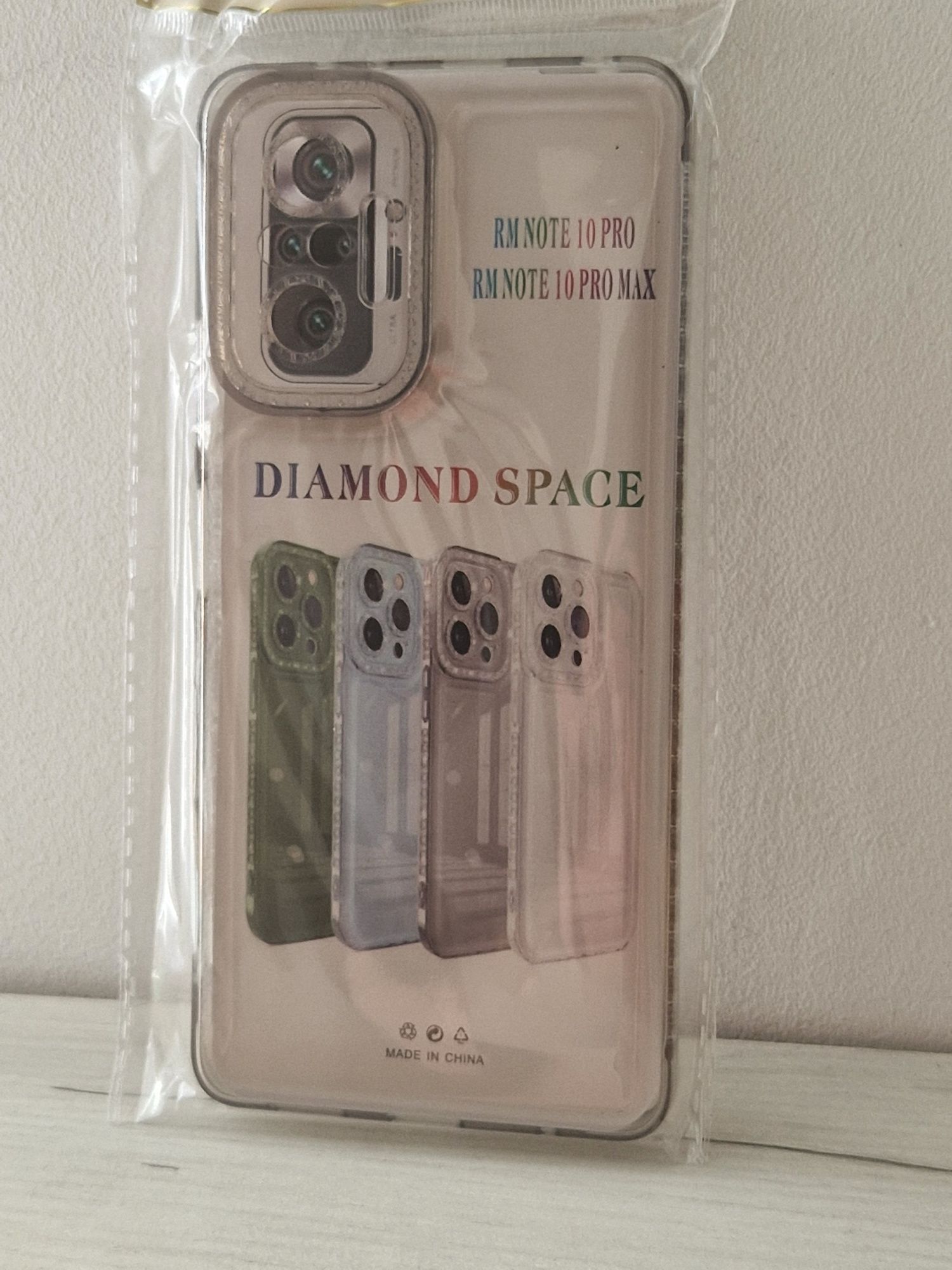 Crystal Diamond 2mm Case do Xiaomi Redmi Note 10 Pro/Note 10 Pro Max