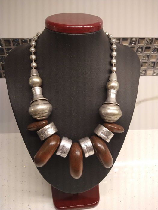 Disajnerski naszyjnik z kolczykami