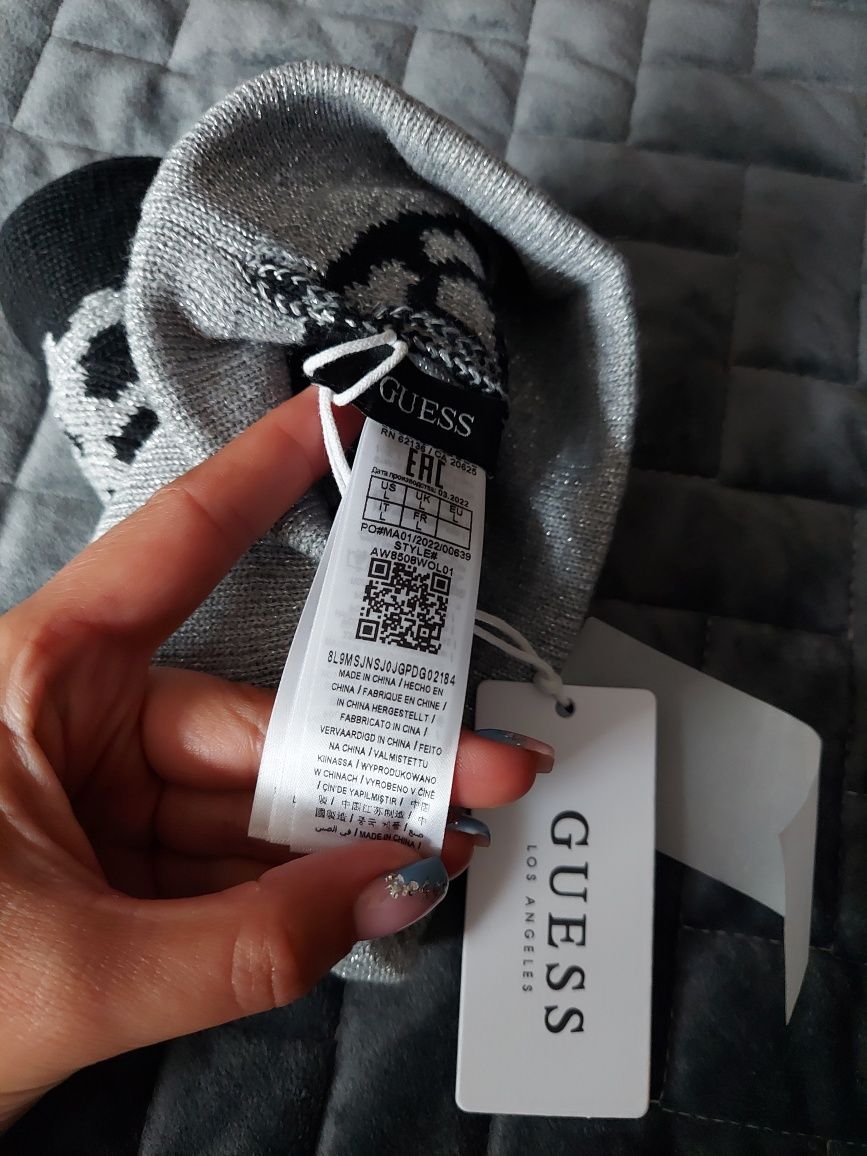 Czapka zimowa damska Guess nowa oryginalna