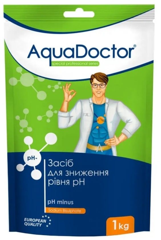AquaDoctor PHM-1, pH Minus. Гранулы, 1кг