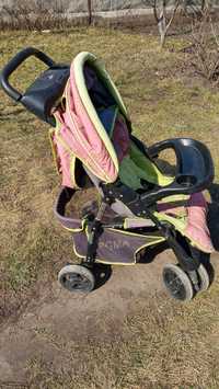 детский коляска-возик по запчастям колеса пластик