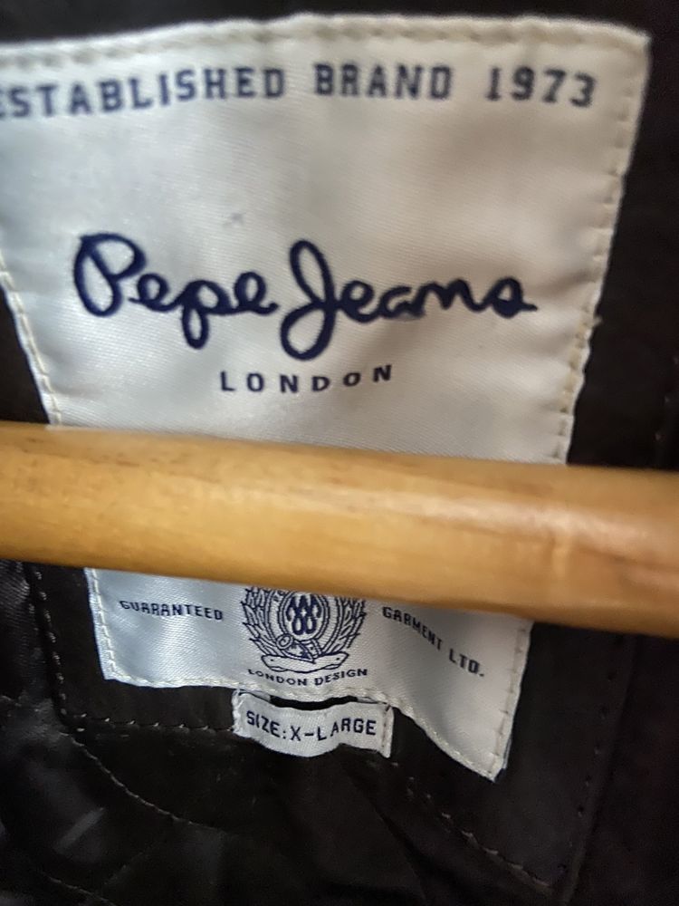 Кожаная куртка Pepe jeans