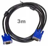 Kabel VGA Monitor PC D-SUB Full HD VGA SVGA 3m * Video-Play Wejherowo