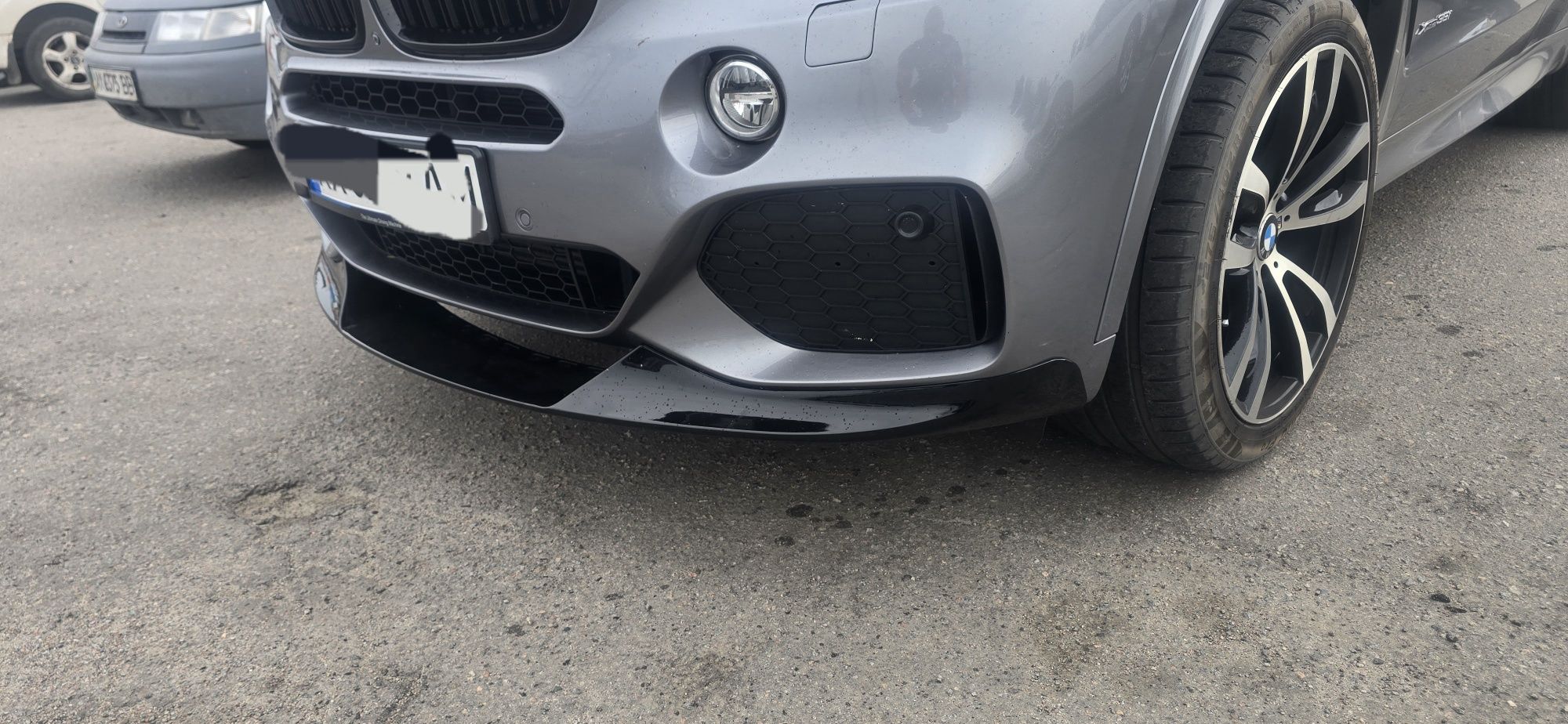 Накладки на бампера BMW X5  F15 2013-2018.  БМВ Х5 Ф15