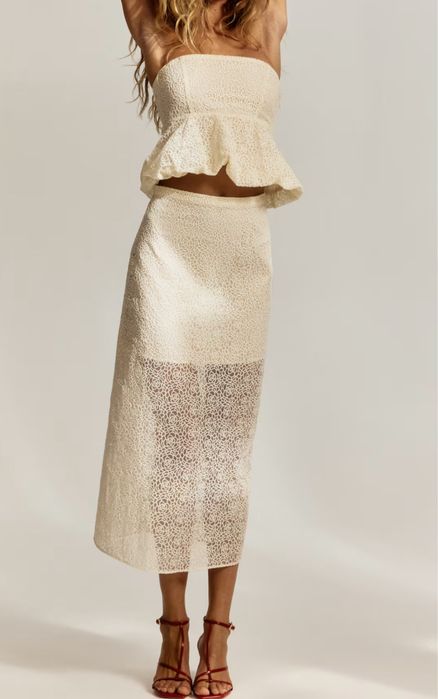 Rewelacyjny viralowy top bluzka z baskinka HM