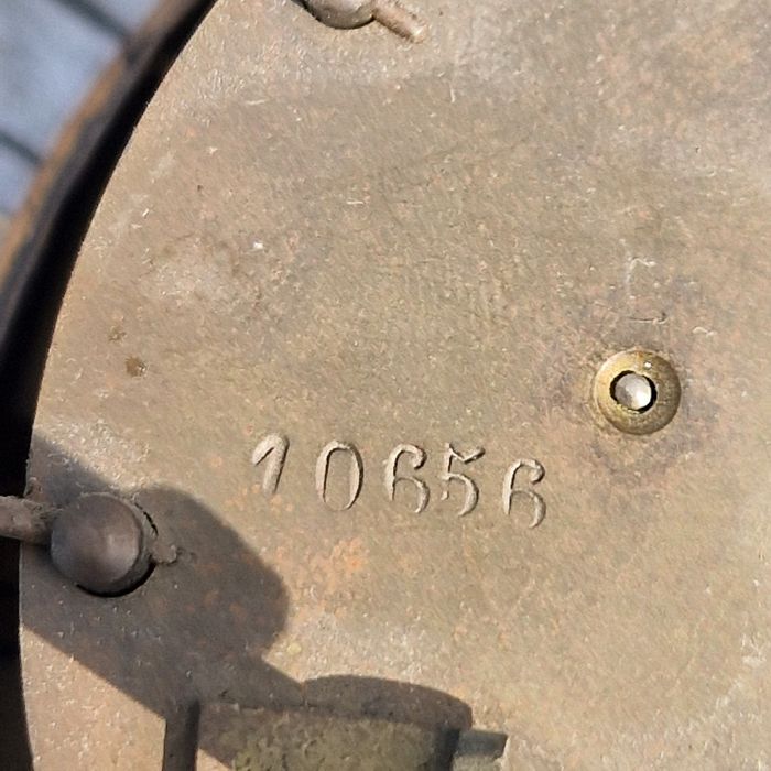 Stary Zegar Kominkowy (Marmur-Brąz)