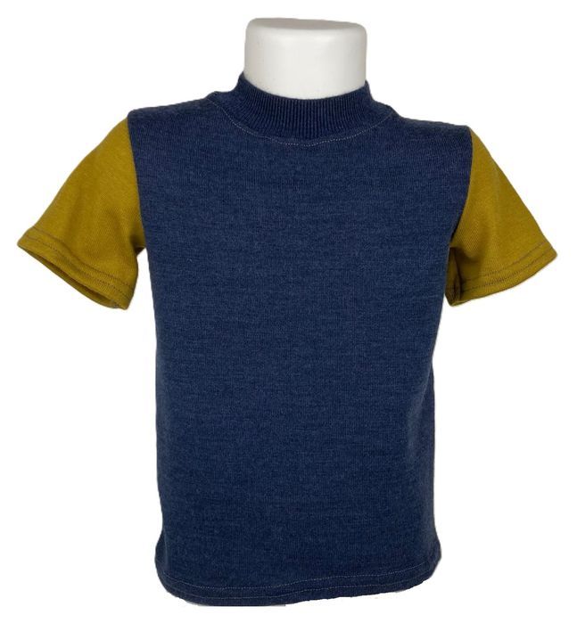 Bluzka 100% wełna merino 104 cm koszulka T shirt koszulka merino wool