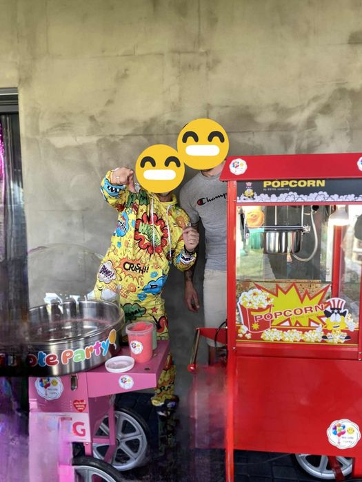 Wata cukrowa / popcorn